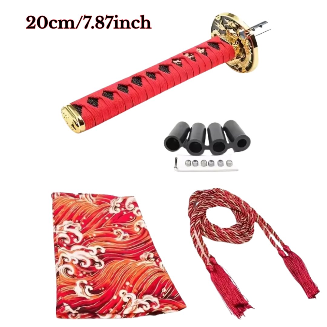 Universal Katana Gear Shift Lever – Samurai Sword Handle with 4 Adapters