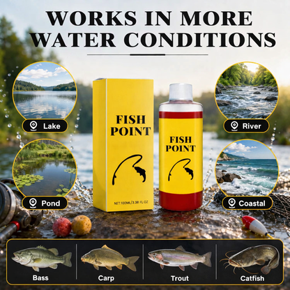🎣 Concentrated Fish Attractant Liquid – 🐟Fast-Acting Red Worm Formula