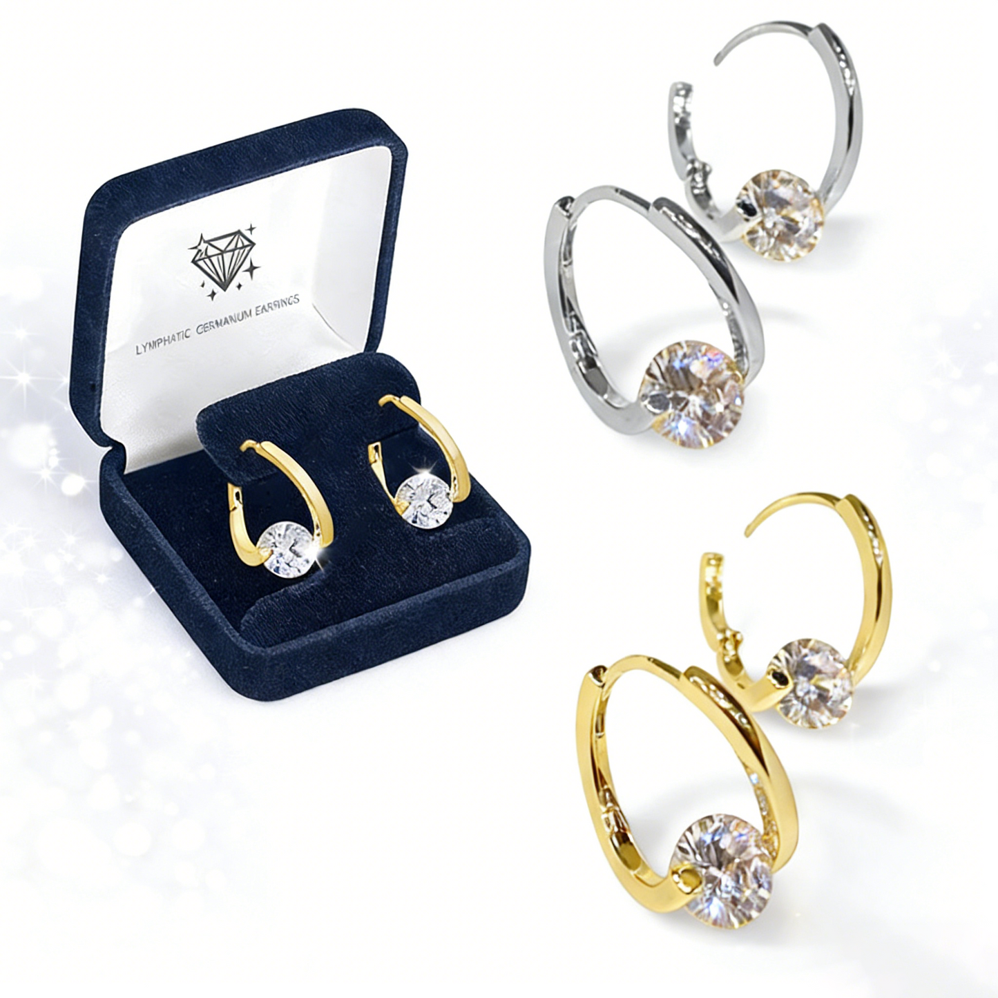🔥SUPPER FLASH SALESALEOFF TO 70% OFF🔥Histone Lymphvitic MagneTherapy Germanium Earrings