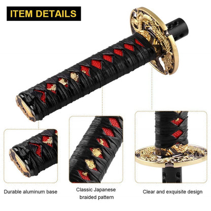 Universal Katana Gear Shift Lever – Samurai Sword Handle with 4 Adapters