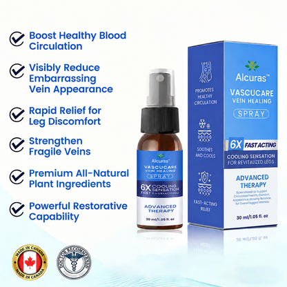 ✨ Alcuras™ Advanced Vein Healing Spray | Fade Varicose & Spider Veins
