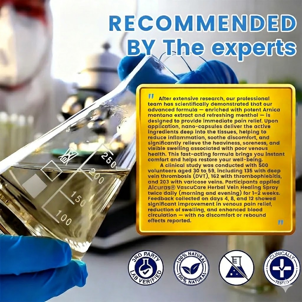 ✨ Alcuras™ Advanced Vein Healing Spray | Fade Varicose & Spider Veins