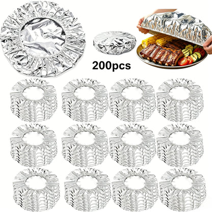 Aluminum Foil Heat Shield Covers – No Plastic 🥘