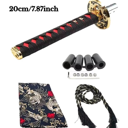 Universal Katana Gear Shift Lever – Samurai Sword Handle with 4 Adapters