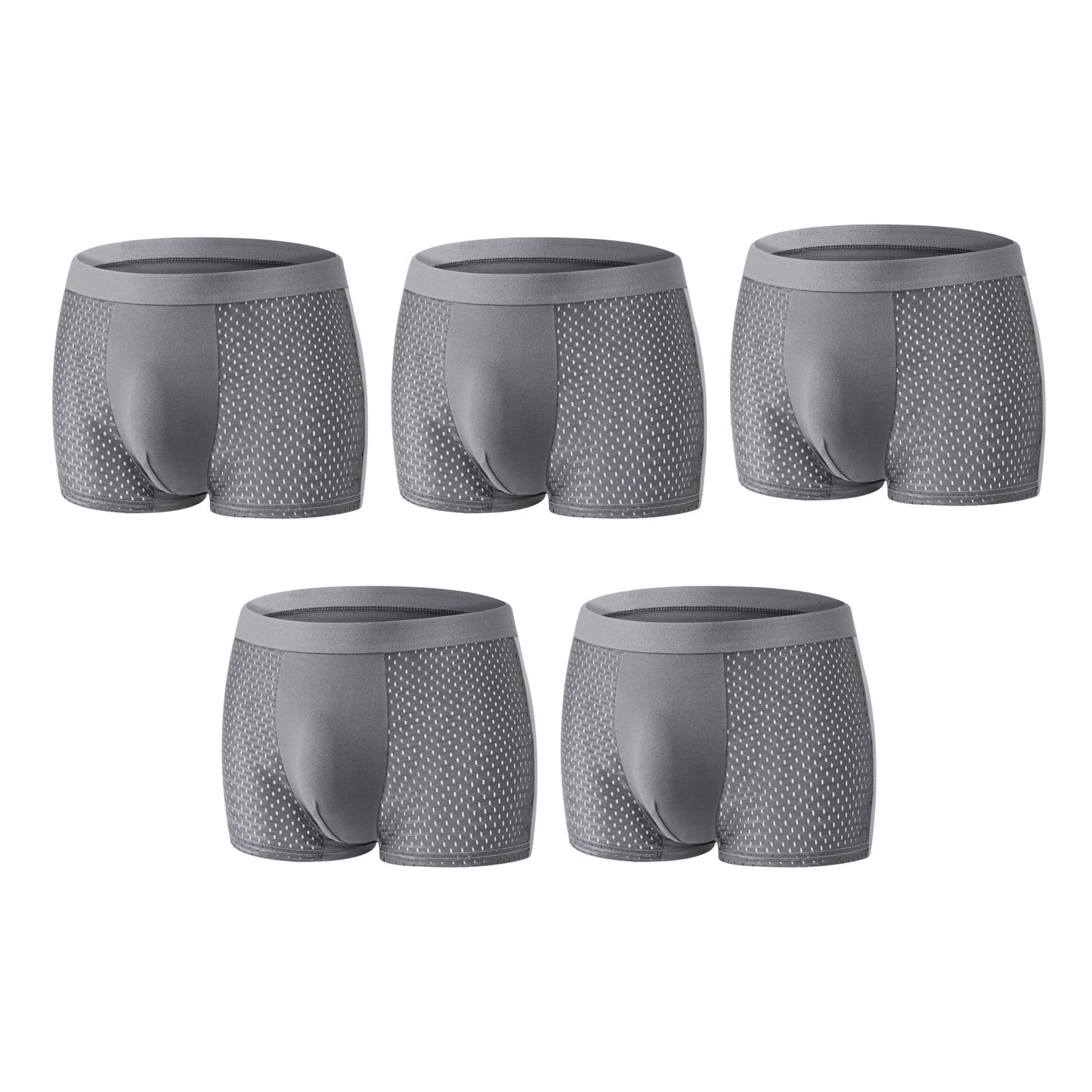 【Buy 3 Get 2 Free】-2026 HOT SALE🔥Sfrcord™ Premium Leakproof lceSilk Mesh Men's Boxer