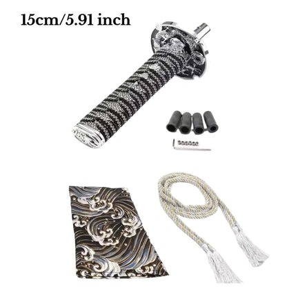 Universal Katana Gear Shift Lever – Samurai Sword Handle with 4 Adapters