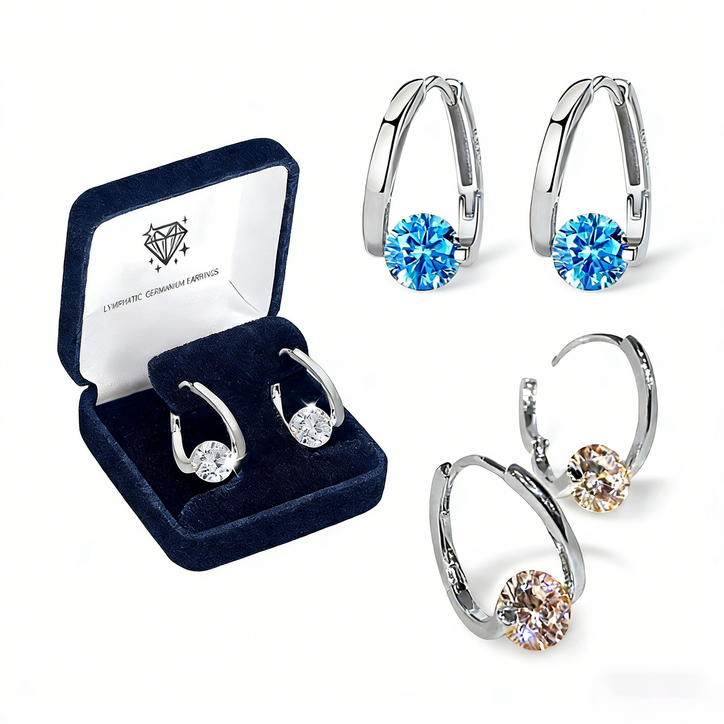 🔥SUPPER FLASH SALESALEOFF TO 70% OFF🔥Histone Lymphvitic MagneTherapy Germanium Earrings