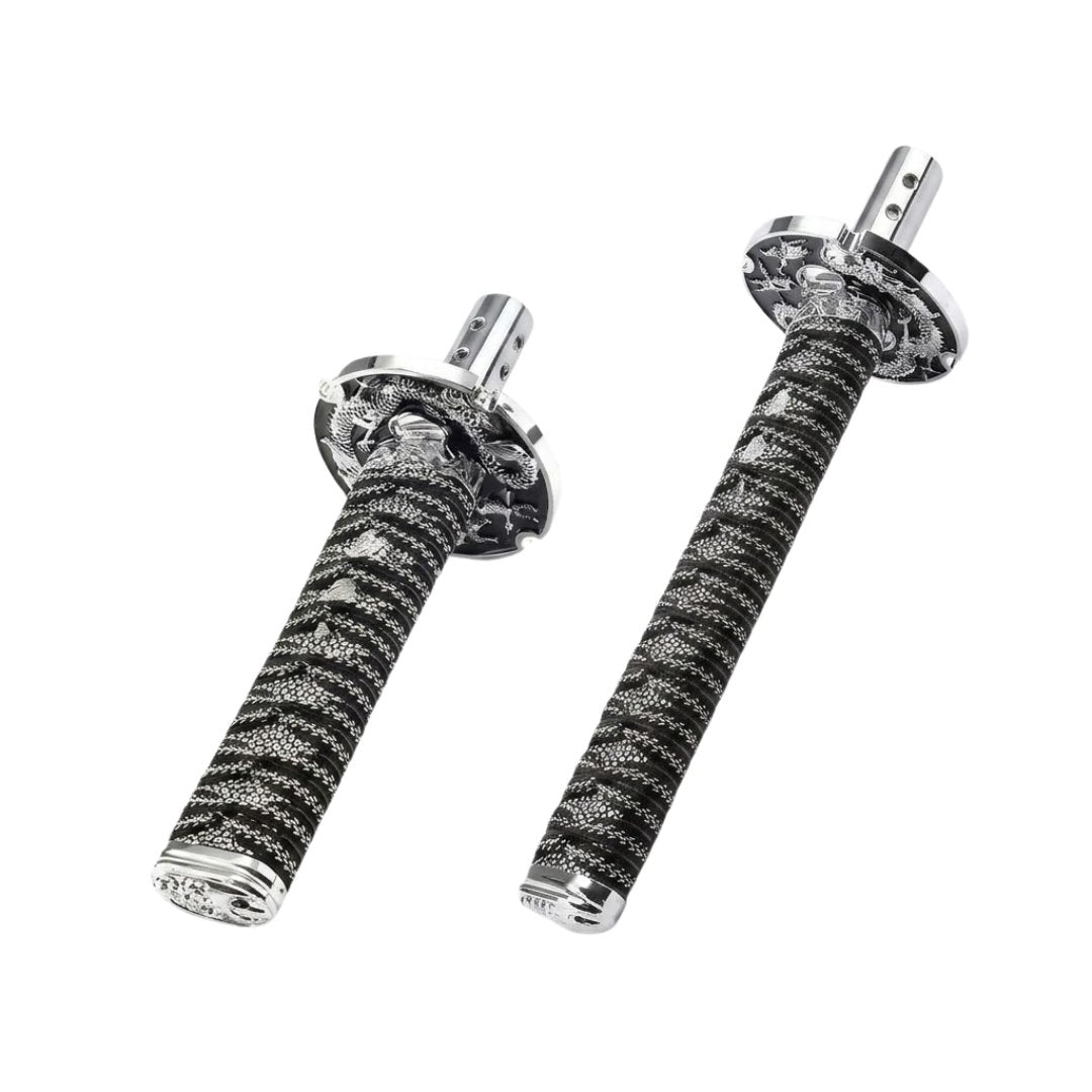 Universal Katana Gear Shift Lever – Samurai Sword Handle with 4 Adapters