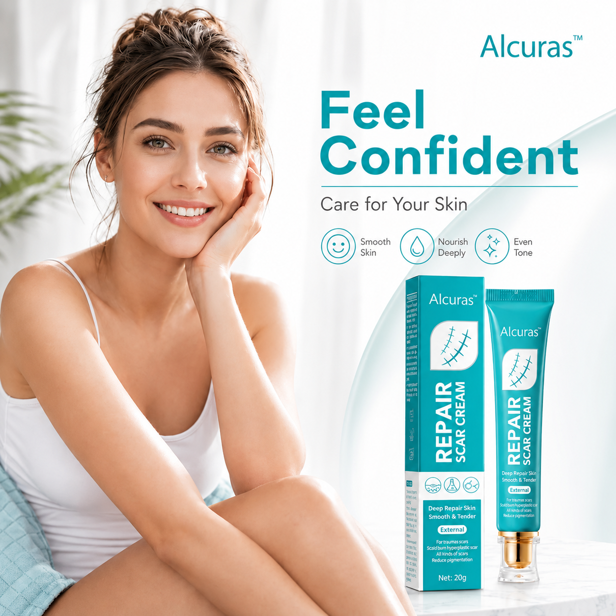 Alcuras™  Deep Repair Scar Cream