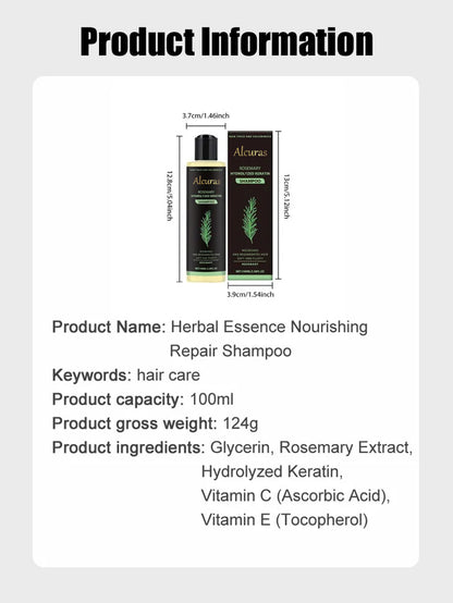 Limited Time🌿Unlock Better Hair with 70% OFF🔥Organic Rosemary Hair Growth Shampoo ⚡⚡  [The less hair, the better the effect]
