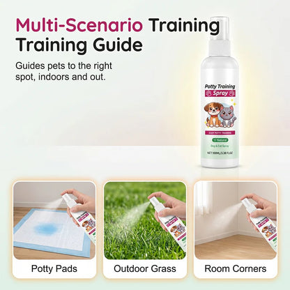 🔥49% OFF Last Day - ⭐Pet Potty Training Spray for Dogs & Cats