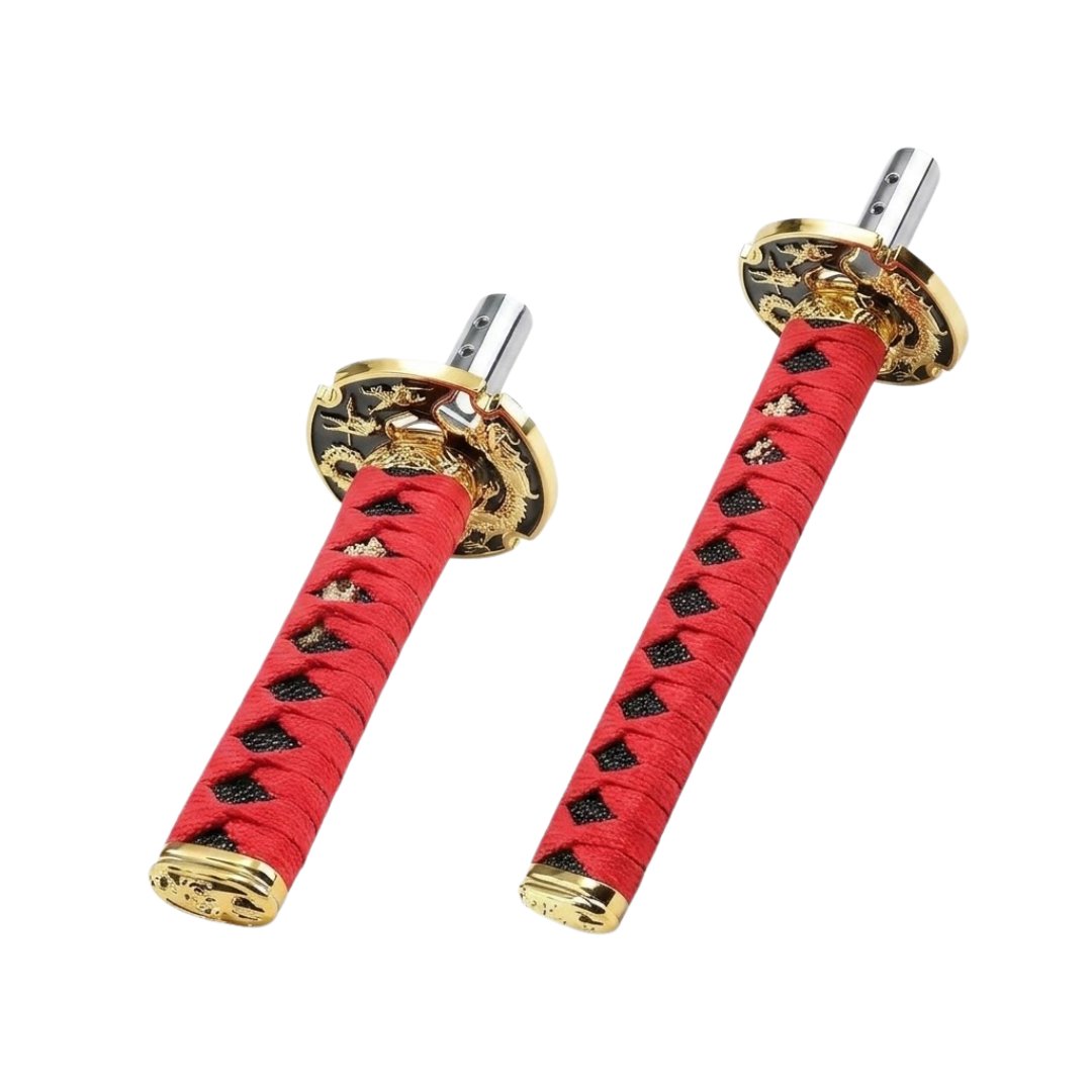 Universal Katana Gear Shift Lever – Samurai Sword Handle with 4 Adapters