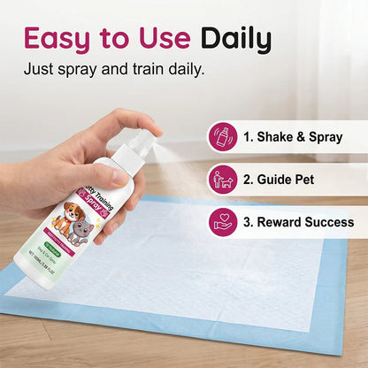 🔥49% OFF Last Day - ⭐Pet Potty Training Spray for Dogs & Cats