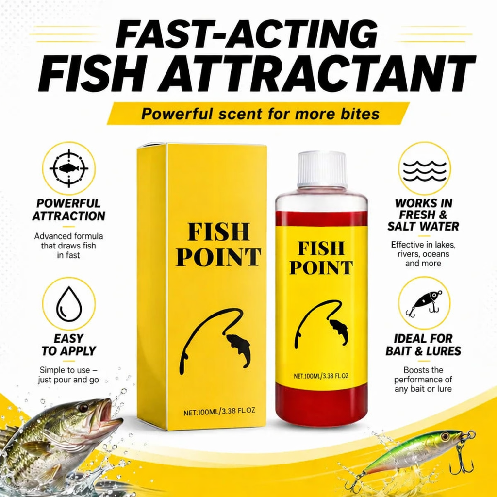 🎣 Concentrated Fish Attractant Liquid – 🐟Fast-Acting Red Worm Formula