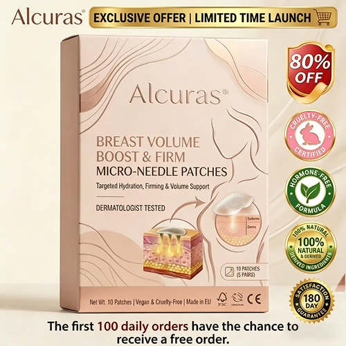Alcuras® Targeted Breast & Buttock Enhancement Advanced Nano Microneedle Patch