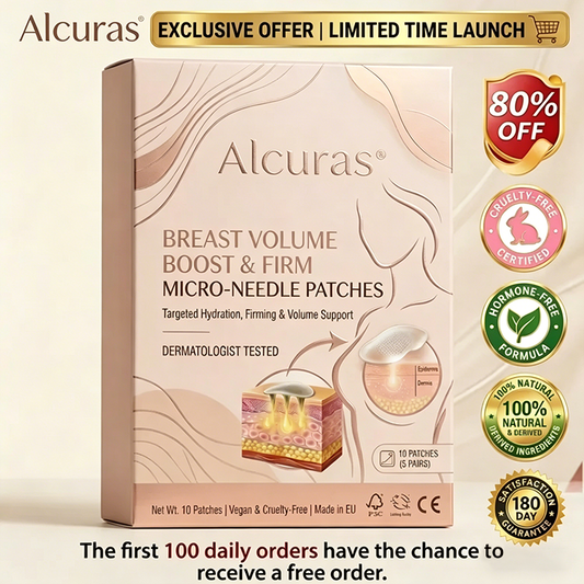 Alcuras® Targeted Breast & Buttock Enhancement Advanced Nano Microneedle Patch