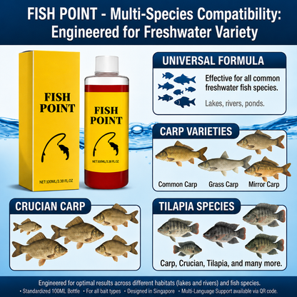 🎣 Concentrated Fish Attractant Liquid – 🐟Fast-Acting Red Worm Formula