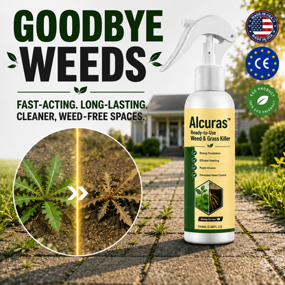 🏆 New Upgrade | Alcuras™ Ready-to-Use Weed & Grass Killer