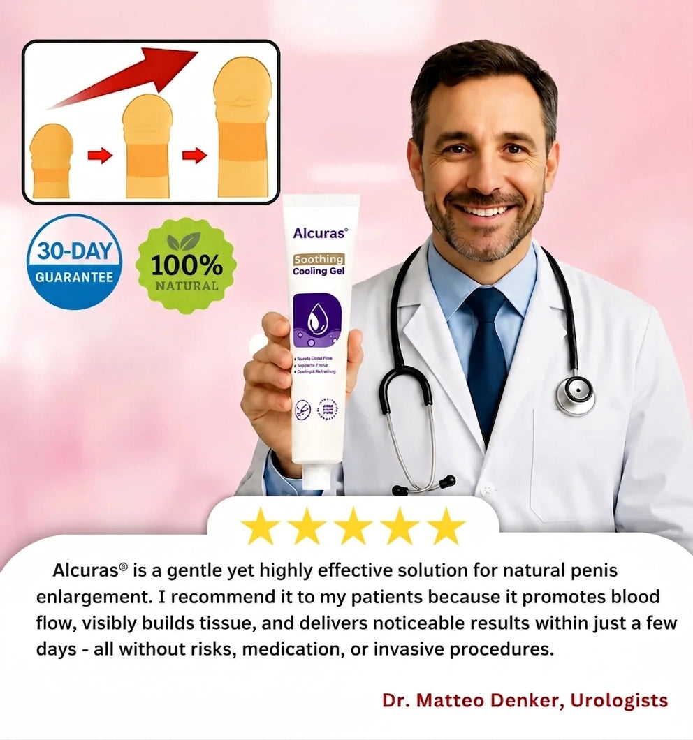 ( pack of 2 )Alcuras® Men's health instant erection care gel Male Enhancement Cream for Men, Daily Energy & Vitality Support, Fast-Long-Lasting Comfort