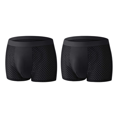 【Buy 3 Get 2 Free】-2026 HOT SALE🔥Sfrcord™ Premium Leakproof lceSilk Mesh Men's Boxer