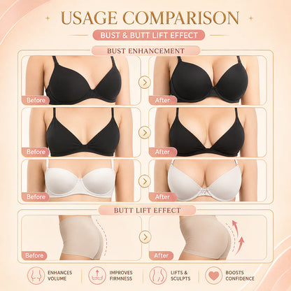 Alcuras® Targeted Breast & Buttock Enhancement Advanced Nano Microneedle Patch