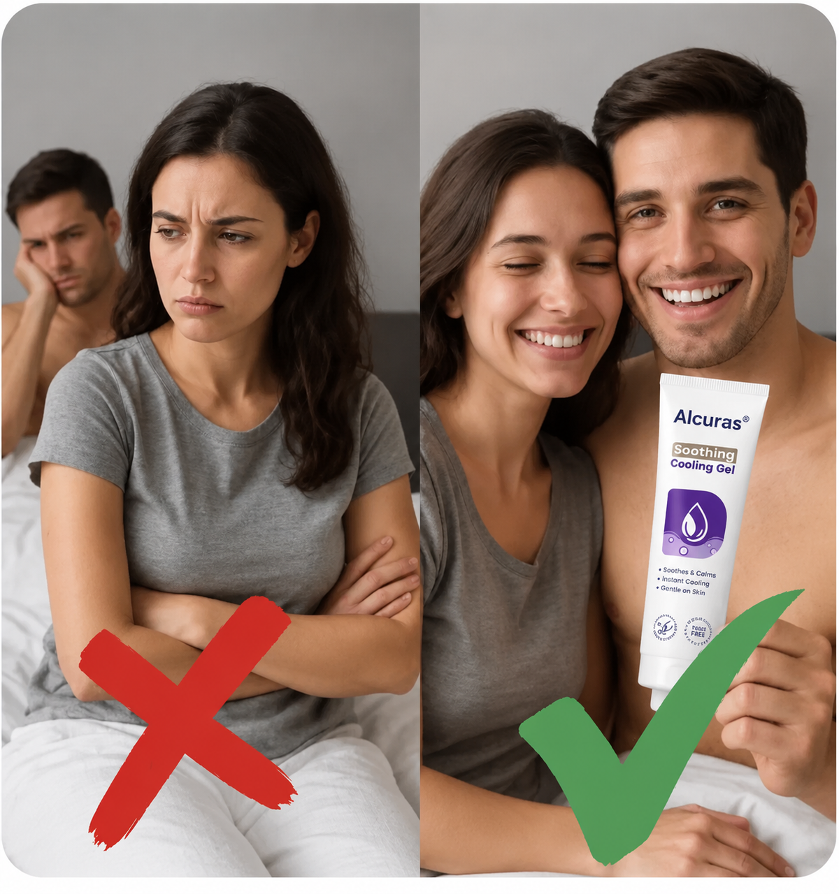 ( pack of 2 )Alcuras® Men's health instant erection care gel Male Enhancement Cream for Men, Daily Energy & Vitality Support, Fast-Long-Lasting Comfort