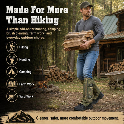 🌿 Snake-Resistant Outdoor Leg Gaiters🌿