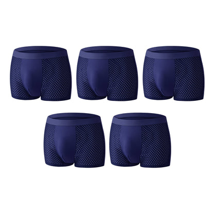 【Buy 3 Get 2 Free】-2026 HOT SALE🔥Sfrcord™ Premium Leakproof lceSilk Mesh Men's Boxer