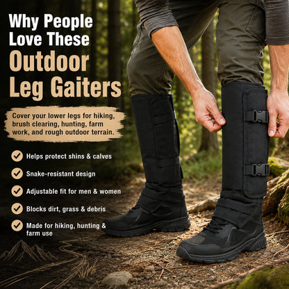🌿 Snake-Resistant Outdoor Leg Gaiters🌿