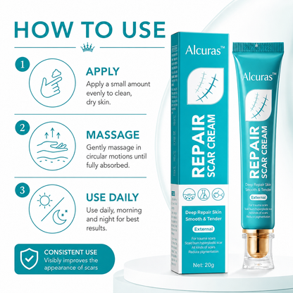 Alcuras™  Deep Repair Scar Cream