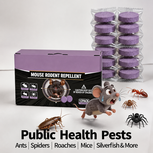🐭12-Pack Rodent Repellent Balls for Home Kitchen Effective Pest Control Solution