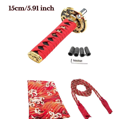 Universal Katana Gear Shift Lever – Samurai Sword Handle with 4 Adapters