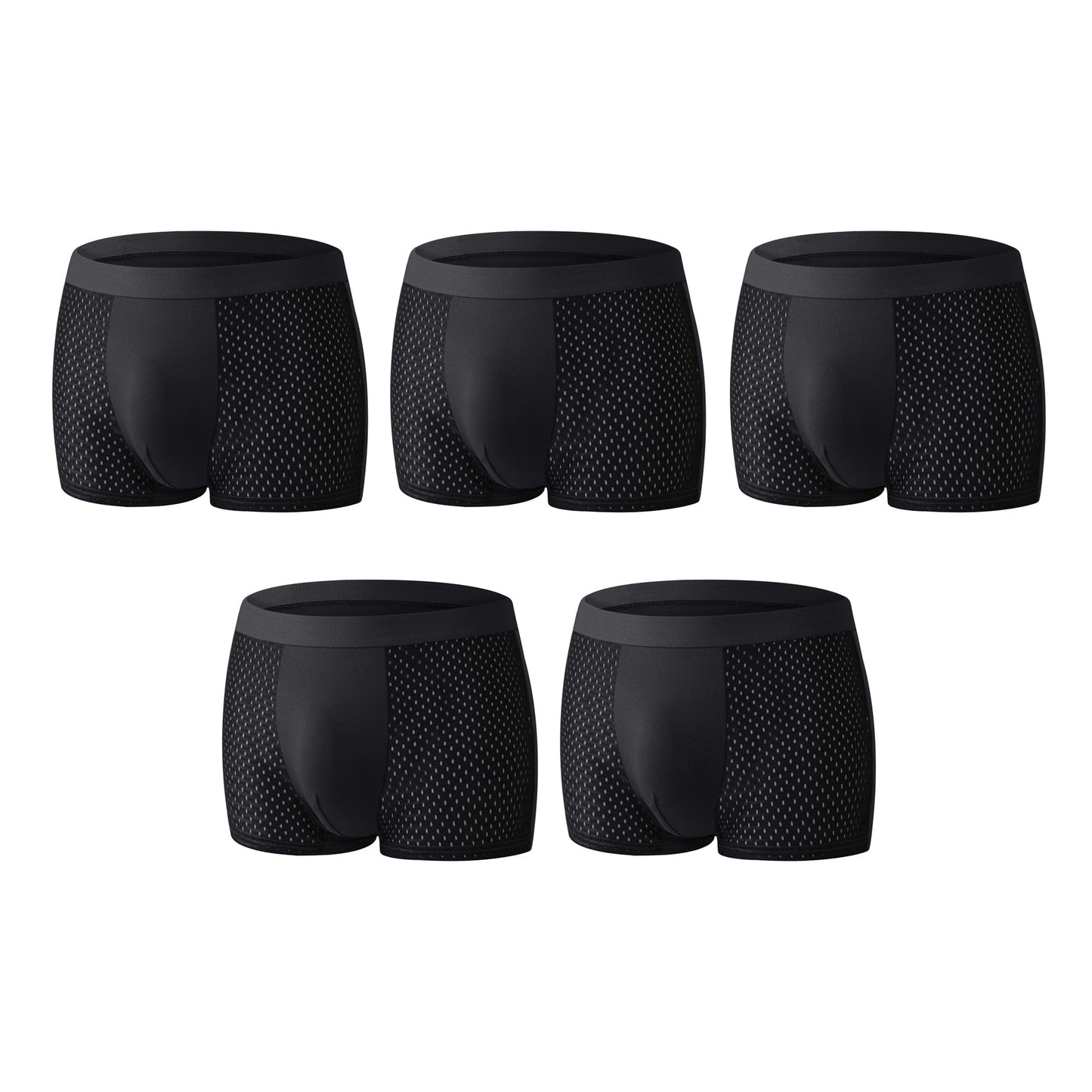 【Buy 3 Get 2 Free】-2026 HOT SALE🔥Sfrcord™ Premium Leakproof lceSilk Mesh Men's Boxer