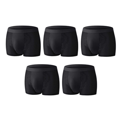 【Buy 3 Get 2 Free】-2026 HOT SALE🔥Sfrcord™ Premium Leakproof lceSilk Mesh Men's Boxer
